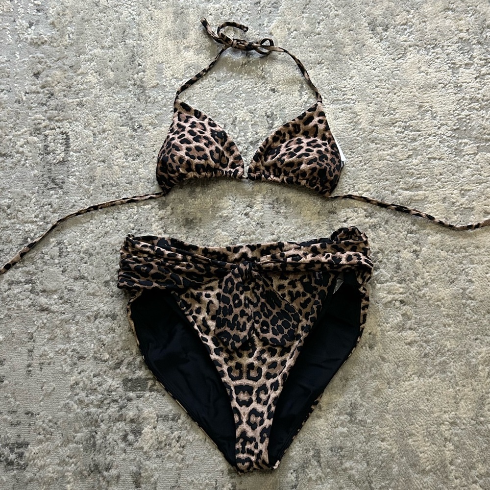 Veronica Beard Cheetah Bikini